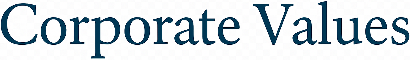 Corporate Values